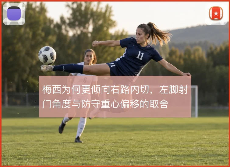 梅西为何更倾向右路内切，左脚射门角度与防守重心偏移的取舍